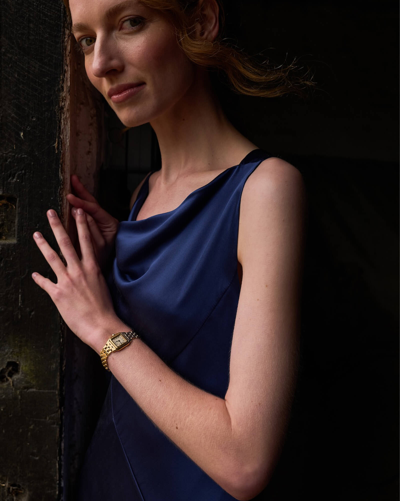 Toda La Noche Dress, Azul